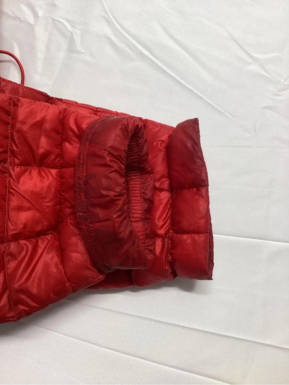 The North Face Men's Red Quilted  Puffer Jacket